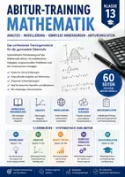 Vorschau - Unterrichtsreihen - Abitur-Training Mathematik | Analysis, Modellierung & Abitursimulation | Klasse 13 | Prüfungsvorbereitung - Deckblatt