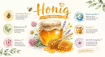 Vorschau - Arbeitsblätter - Arbeitsblatt "Honig" + Onlineübung & MP3 + Infografik - Seite 2