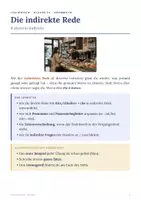 Vorschau - Arbeitsblätter - Indirekte Rede Italienisch Klasse 10 Grammatik - Seite 1