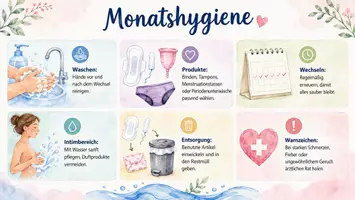 Vorschau - Arbeitsblätter - Arbeitsblätter zum Thema "Monatshygiene" + Lösung & MP3 + Infografik - Seite 3