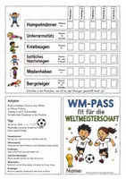Vorschau - Anderer Materialtyp - WM-Fitness-Sportpass/ Bewegungspass - Deckblatt