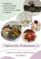 Vorschau - Arbeitsblätter - Töpfern fürs Wohnzimmer 1: Schälchen, Flügelvase, Seerose, Untersetzer - Deckblatt