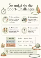 Vorschau - Arbeitsblätter - Kleine Sport-Challenges für zwischendurch – 18 schnelle Bewegungsideen für Warm-up, Vertretung & Stundenabschluss Im Sportunterricht - Seite 1