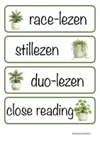 Voorbeeld - Dagritmekaartjes - groen - planten - Pagina 2