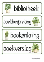 Voorbeeld - Dagritmekaartjes - groen - planten - Pagina 3