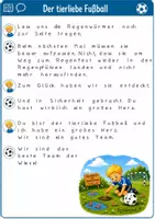 Vorschau - Arbeitsblätter - Graphemorientiertes Lesetraining Der tierliebe Fußball - Seite 3