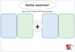 Vorschau - Spiele - Mathe mit Zahlenkarten – 32 Rechenstationen für Klasse 1–3 | Addition, Subtraktion, Einmaleins & Zahlenraum 1000 - Seite 3