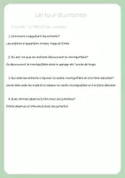 Vorschau - Arbeitsblätter - Un tour du monde- Fragen Text Buch Salut c'est à toi Buch 4 - Seite 2