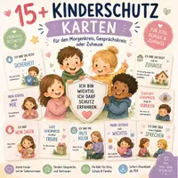Vorschau - Bildkarten - Kinderschutz-Karten für Kita und Grundschule – Gefühle, Grenzen und Selbstschutz stärken - Deckblatt