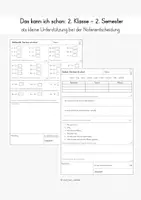 Vorschau - Arbeitsblätter - Das kann ich schon! 2. Klasse (2. Semester) - Deckblatt