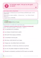 Aperçu - Préparation de séquence / Séquence complète - La phrase : sujet, verbe et fonctions - Page 3