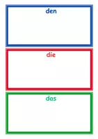 Vorschau - Spiele - Nomen im Akkusativ kreativ üben - mit Wortschatzarbeit - Deckblatt