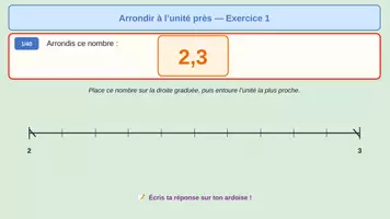 Aperçu - Préparation de séance / Séance complète - Arrondir les décimaux CM1 — 80 exercices - Page 2