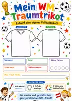 Vorschau - Mal- und Bastelvorlagen - WM 2026: Mein WM-Traumtrikot - Seite 2
