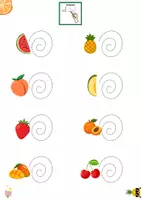 Vista previa - Refuerzo / NEE / Materiales de apoyo - ☀️Cuaderno de Verano Infantil | Grafomotricidad, Números y Vocales | 2-3 años ☀️ - página 3
