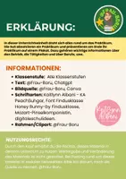 Vorschau - Arbeitsblätter - Mein Praktikum auf einem Plakat - Seite 1