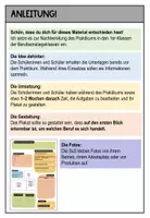 Vorschau - Arbeitsblätter - Mein Praktikum auf einem Plakat - Seite 2