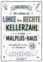 Vorschau - Arbeitsblätter - Arbeitsblätter - Mal Plus Häuser - linke Kellerzahl erhöhen - Deckblatt