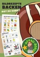 Vorschau - Arbeitsblätter - Bildrezepte Backen-Jetzt wird gebacken! - Deckblatt