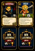 Voorbeeld - Het WK Weerwolven spel - Sabotage van het WK - Voorblad