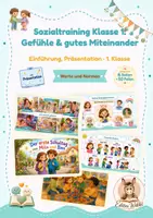 Vorschau - Unterrichtsreihen - Sozialtraining Klasse 1: Gefühle und gutes Miteinander · Präsentation und Begleitmaterial - Seite 1