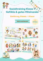 Vorschau - Unterrichtsreihen - Sozialtraining Klasse 1: Gefühle und gutes Miteinander · Plakate - Deckblatt