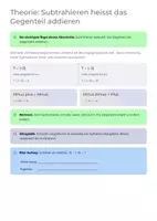 Vorschau - Unterrichtsreihen - Addition und Subtraktion negativer Zahlen | Komplettpaket Sek E - Seite 3