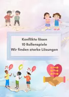 Vorschau - Stundenentwürfe - Streit lösen leicht gemacht – 10 Rollenspiele für die Grundschule | Sozialkompetenz & Konfliktlösung - Deckblatt