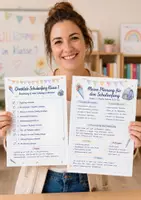 Vorschau - Arbeitsblätter - Checkliste Schulanfang Klasse 1 kostenlos | Einschulung vorbereiten | Anfangsunterricht 1. Klasse - Seite 1