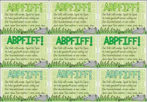 Vorschau - Anderer Materialtyp - Feriengruß / Abschiedgruß - Fußball / Abpfiff - Seite 3