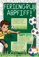 Vorschau - Anderer Materialtyp - Feriengruß / Abschiedgruß - Fußball / Abpfiff - Deckblatt