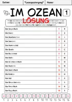 Vorschau - Arbeitsblätter - Meerestiere | Lesespaziergang - Seite 2