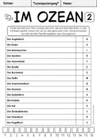 Vorschau - Arbeitsblätter - Meerestiere | Lesespaziergang - Seite 3