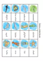 Vorschau - Spiele - Domino - „Under the sea" - spielerische Wortschatzfestigung - Seite 3