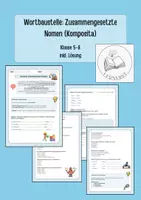 Vorschau - Arbeitsblätter - Grammatik & Rechtschreibung kompakt – Das große Deutsch-Materialpaket für Klasse 5–10 WEITERWACHSEND - Seite 1