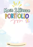 Vorschau - Arbeitsblätter - Portfolio Vorlage - Deckblatt