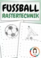 Vorschau - Arbeitsblätter - Materialpaket 2: 13 x Rastertechnik - Zeichnen lernen - Seite 1