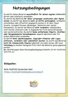 Vorschau - Arbeitsblätter - Mini Heft Deutsch Wiederholung Klasse 2 Sommerferienheft - Seite 1