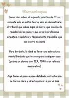 Vista previa - Para docentes: organización, planificación y formación - Guia Supuestos Prácticos Oposiciones Pedagogía Terapéutica + 2 casos prácticos resueltos - página 1