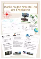 Vorschau - Stundenentwürfe - Inseln an den Nahtstellen der Erdplatten - Deckblatt