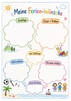 Vorschau - Arbeitsblätter - Ideen und Wünsche für die Ferien (Ferienplanung mit Kindern) - Seite 3