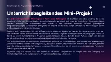 Vorschau - Stundenentwürfe - Einführung in die Programmierung mit Python - Lektion 01-05 - Seite 3