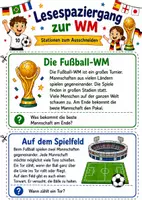 Vorschau - Arbeitsblätter - Lesespaziergang WM 2026 - 2. - 4. Klasse, sofort verwendbar! - Seite 1