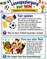 Vorschau - Arbeitsblätter - Lesespaziergang WM 2026 - 2. - 4. Klasse, sofort verwendbar! - Seite 3