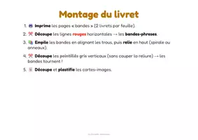 Aperçu - Jeux - Le manège des phrases - 5 niveaux GS-CP - Page 3