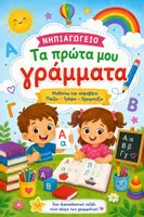 Προεπισκόπηση - Φύλλα εργασίας - Τα πρώτα μου γράμματα - Εξώφυλλο