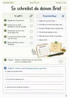 Vorschau - Arbeitsblätter - Brief an mein Ich nach den Ferien Arbeitsheft Klasse 5 bis 8 für Schuljahresende und Schulstart - Seite 2