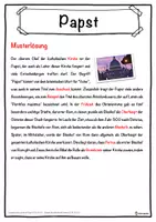 Vorschau - Unterrichtsreihen - Papst Lückentext mit Wortspeicher Hörverstehen und Suchsel - Seite 2