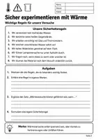 Vorschau - Arbeitsblätter - Wärmelehre | Arbeitsheft mit Experimenten - Seite 2