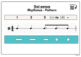 Vorschau - Arbeitsblätter - "Gut genug" Boomwhacker Mitspielsatz - Musik Jg.5-8 - Seite 3